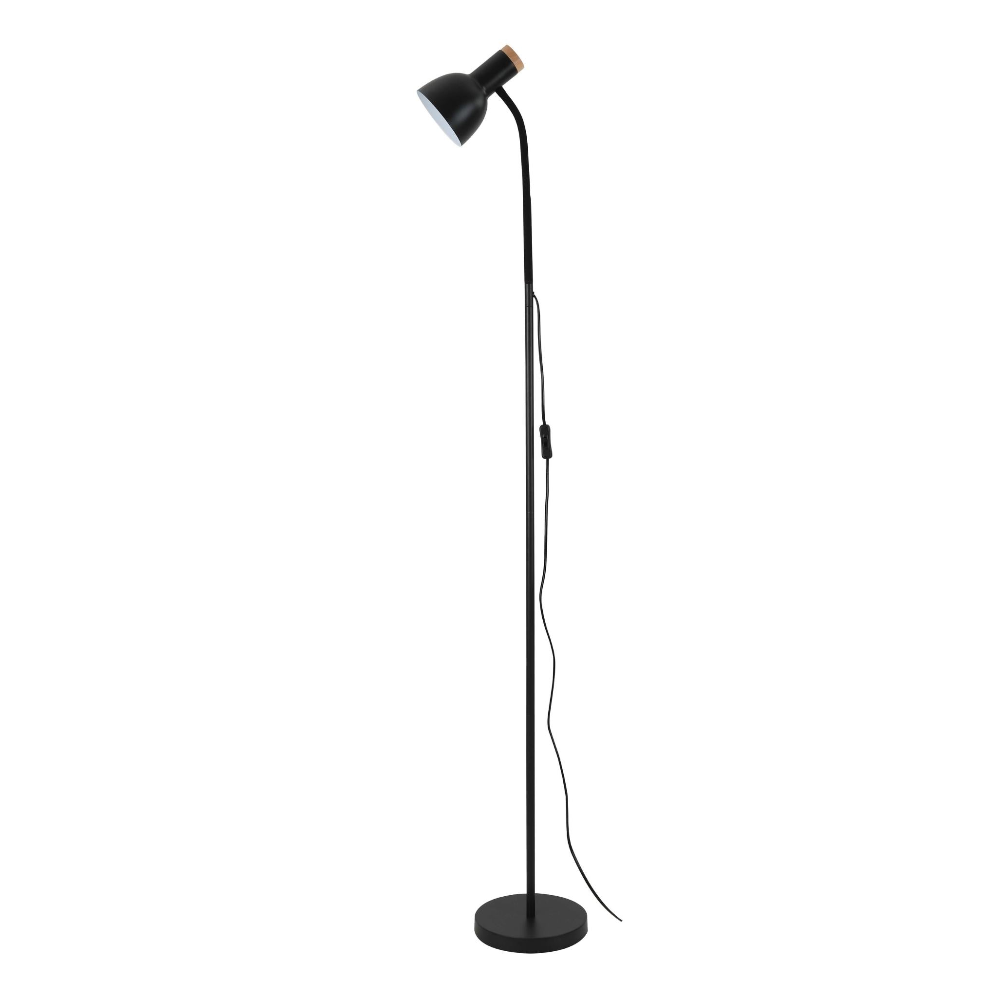 FocusLight Oslo - Lattiavalaisin - Musta - 156 cm