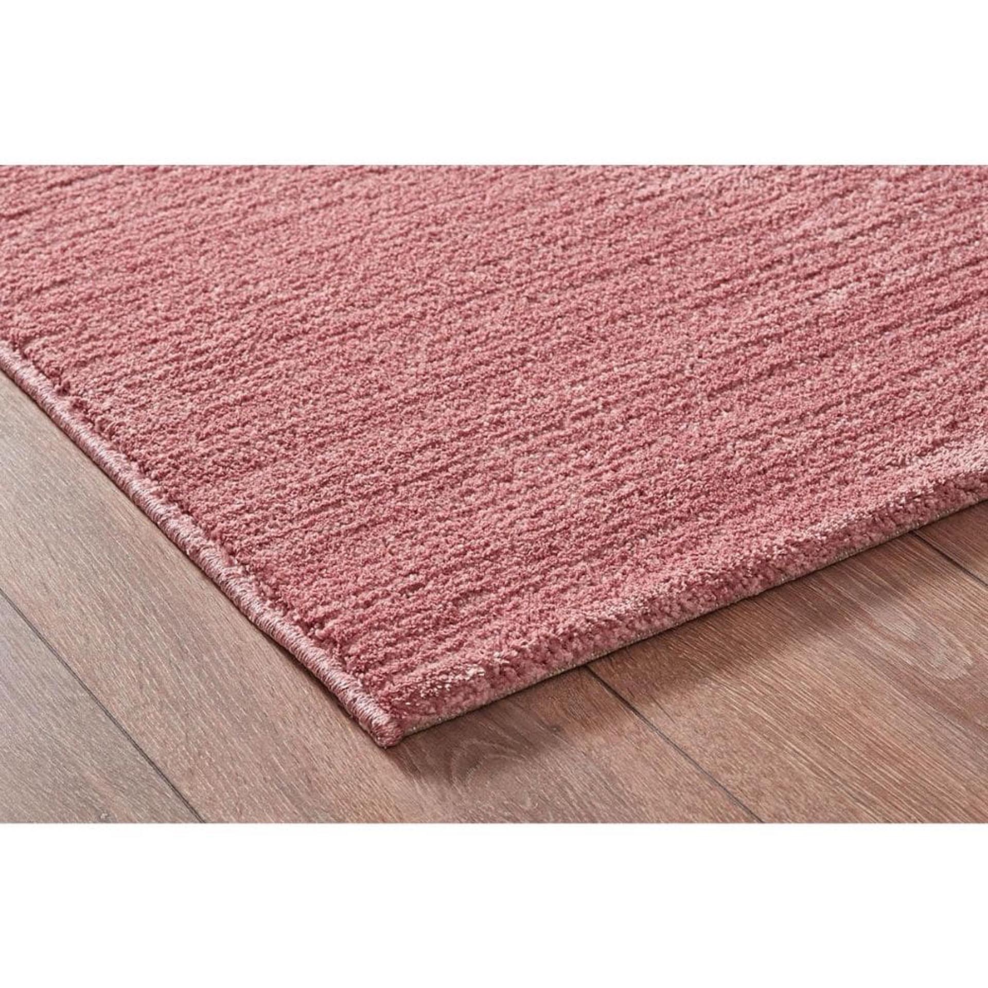 Perla low pile Rug - Flamingo