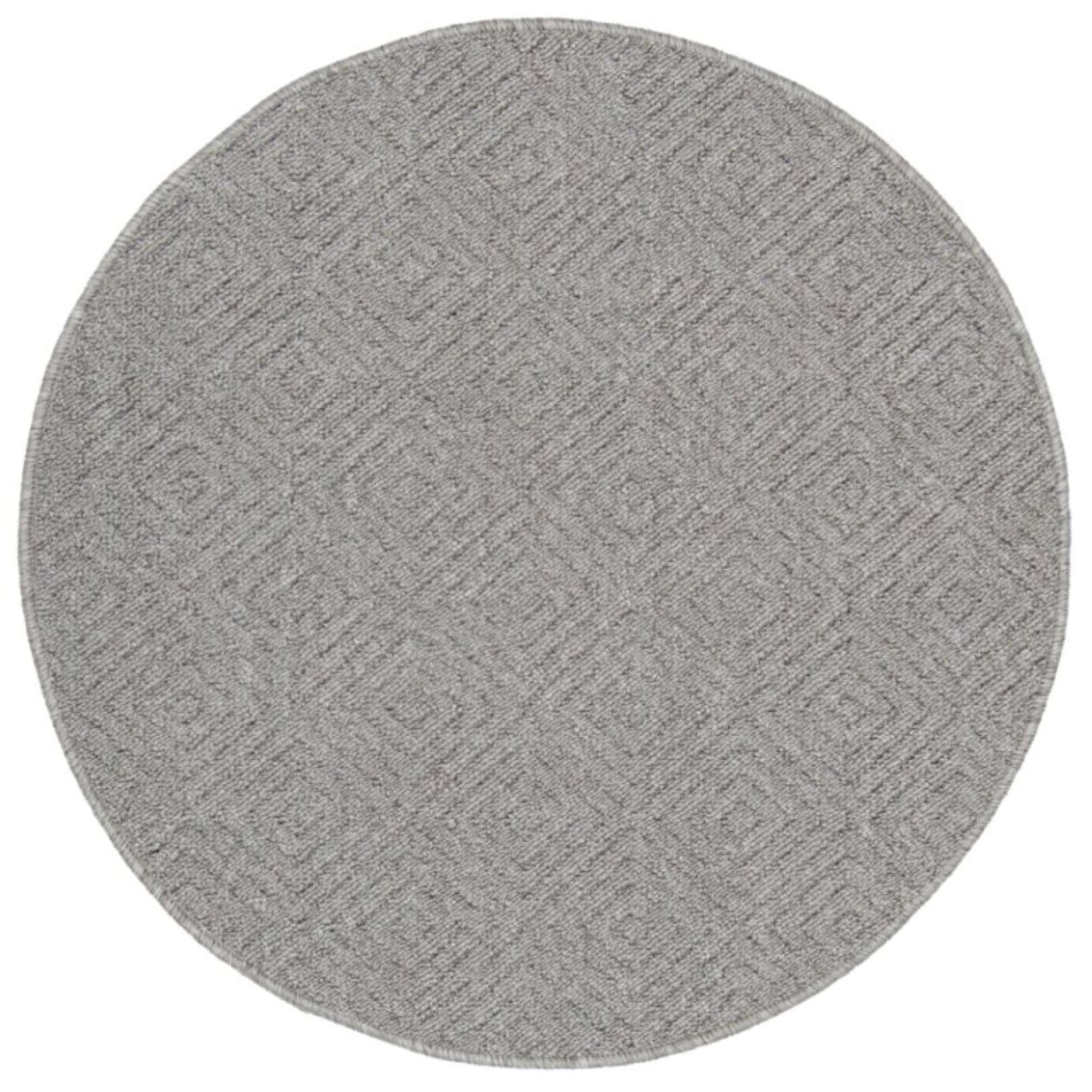 Selja rubber backed rug Roll - gray