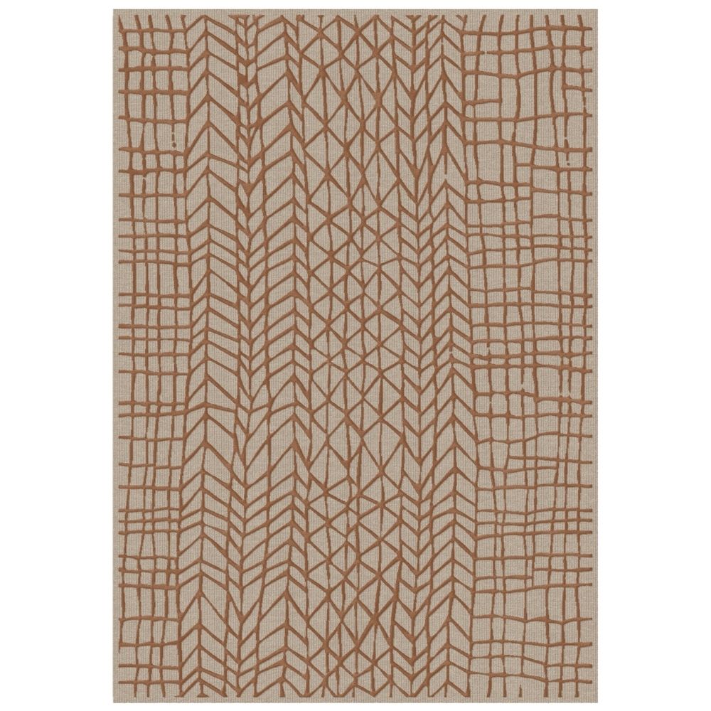 VM Carpet Lastu Rug - 3 copper