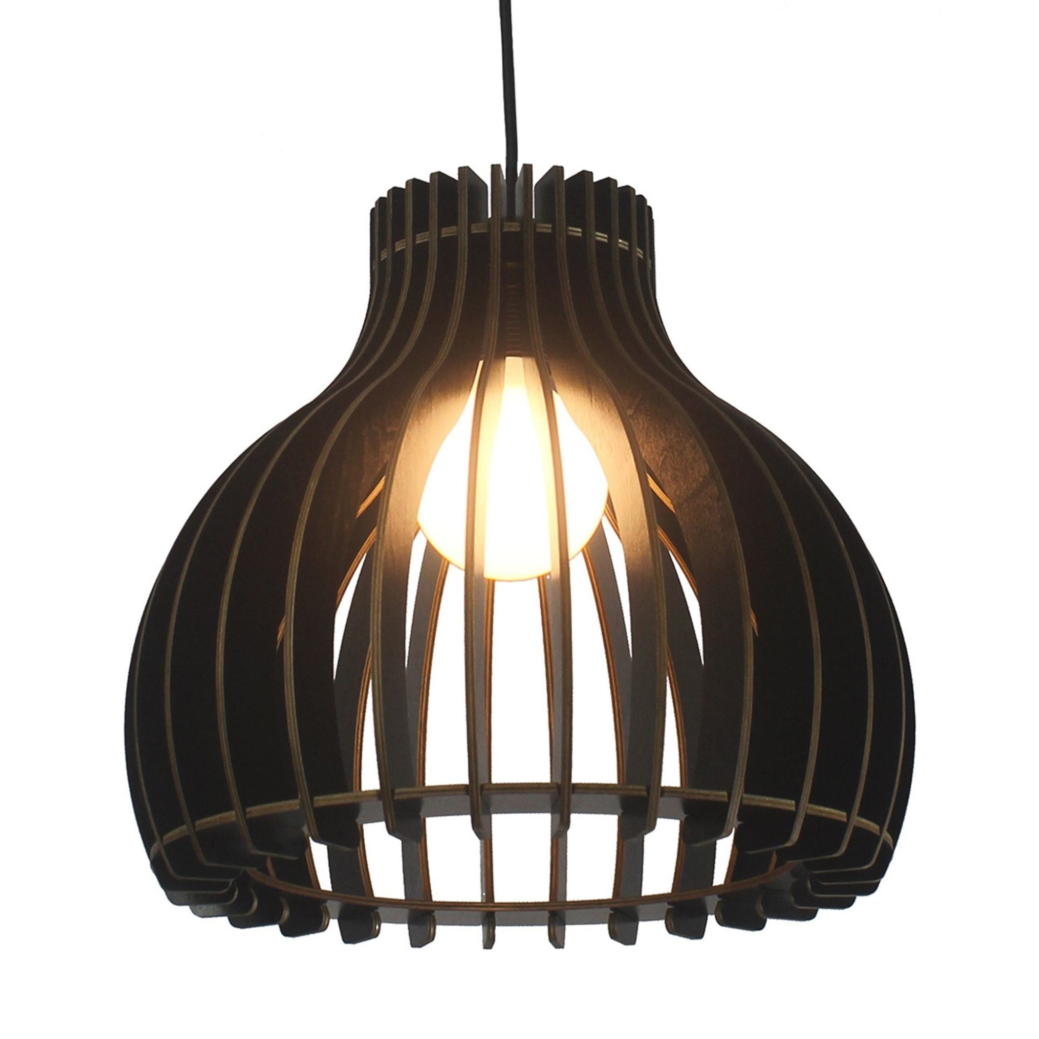 FocusLight Orsa - Pendant lamp - Black - Ø31 cm