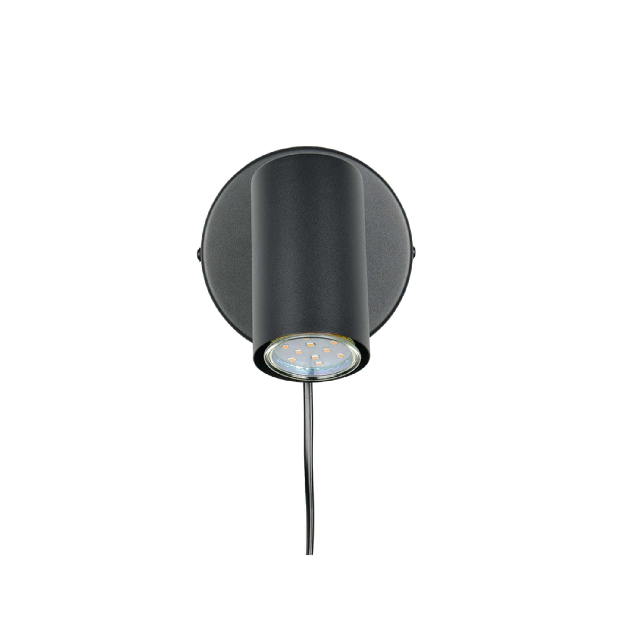 TRIO Marlina spotlight 1-part GU10 - matte black SCANDI