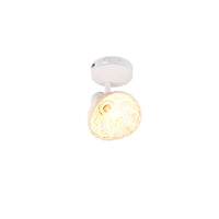 TRIO Calvi spotlight 1-piece E14 - matte white/natural color
