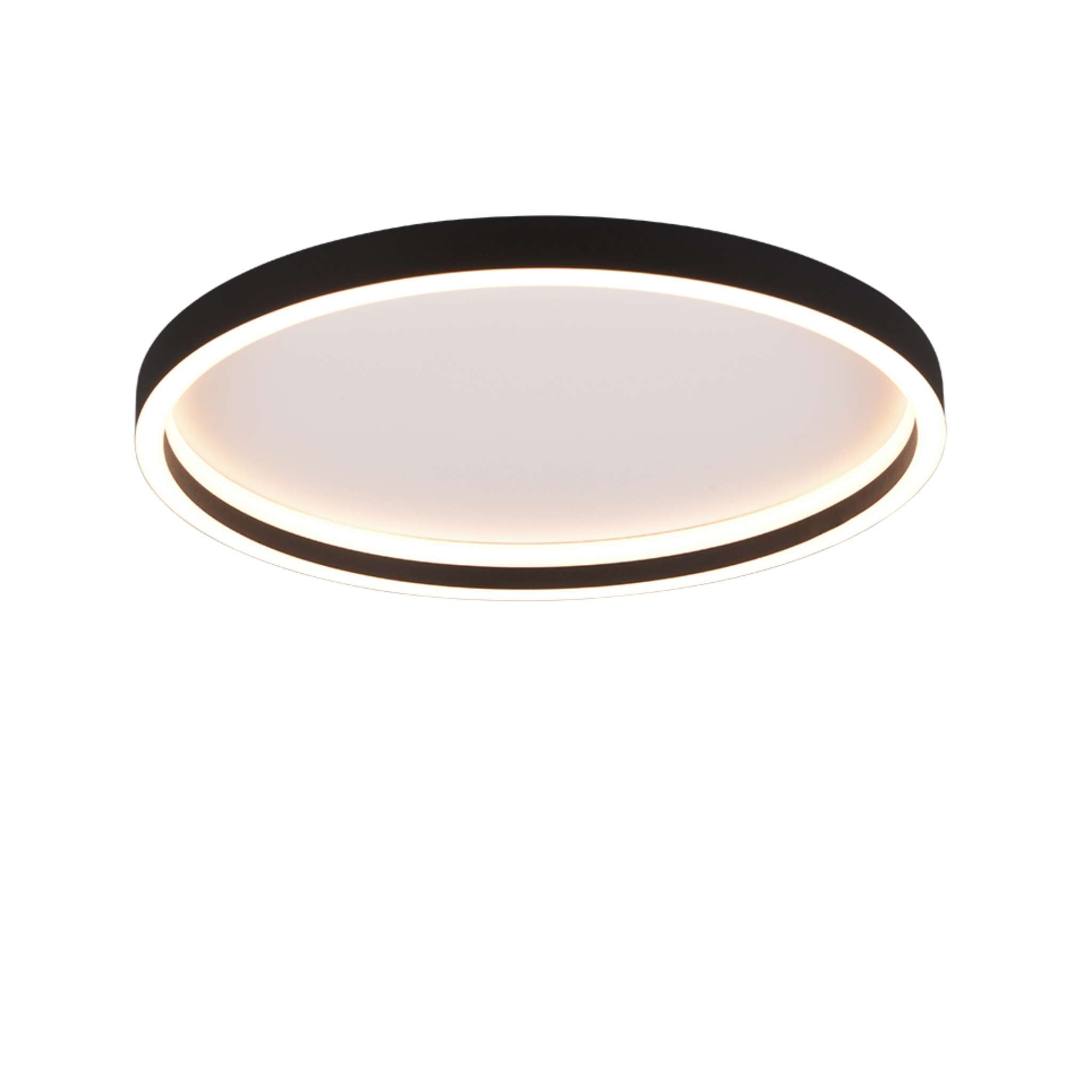 TRIO Rotonda LED kattovalaisin pyöreä - mattamusta
