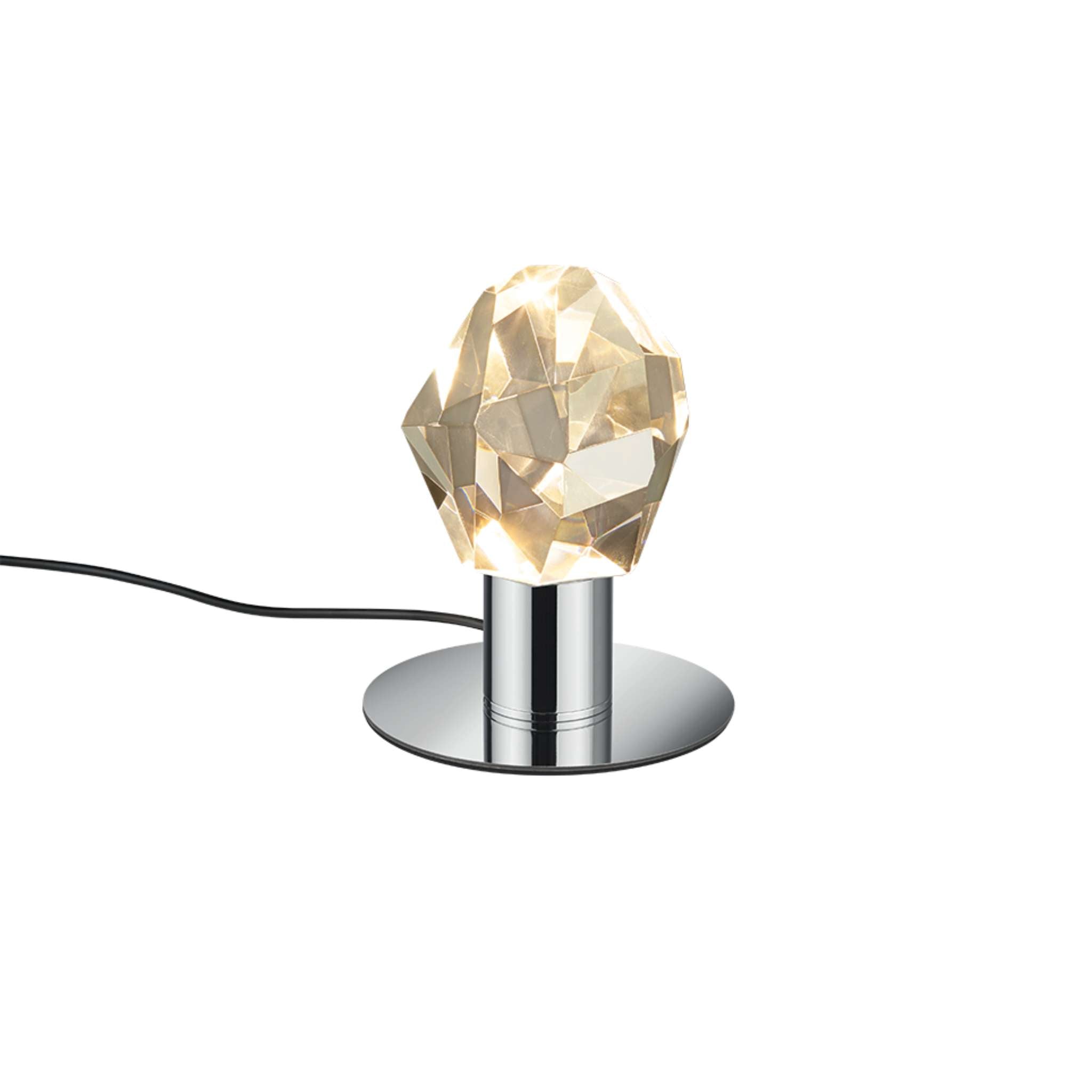 TRIO Verano LED table lamp - clear