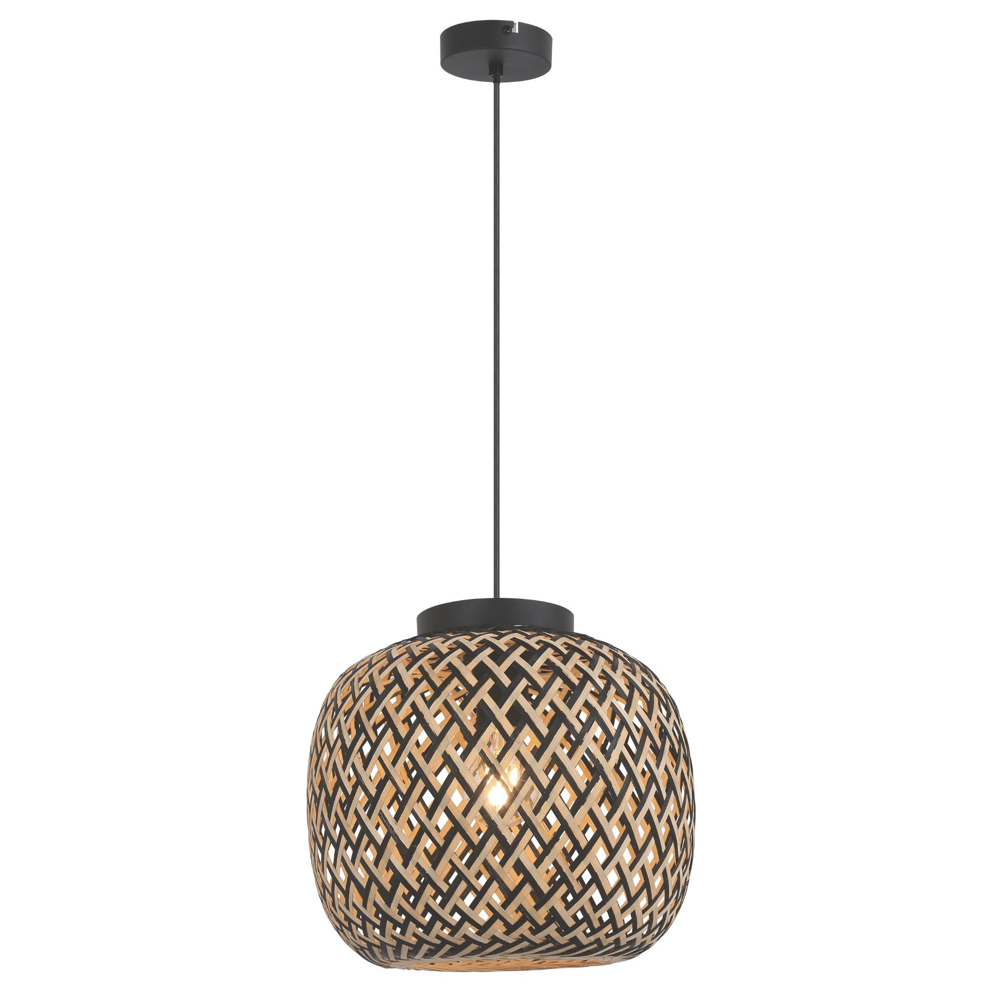 Elaine 342221-30 - Pendant lamp - Sand black
