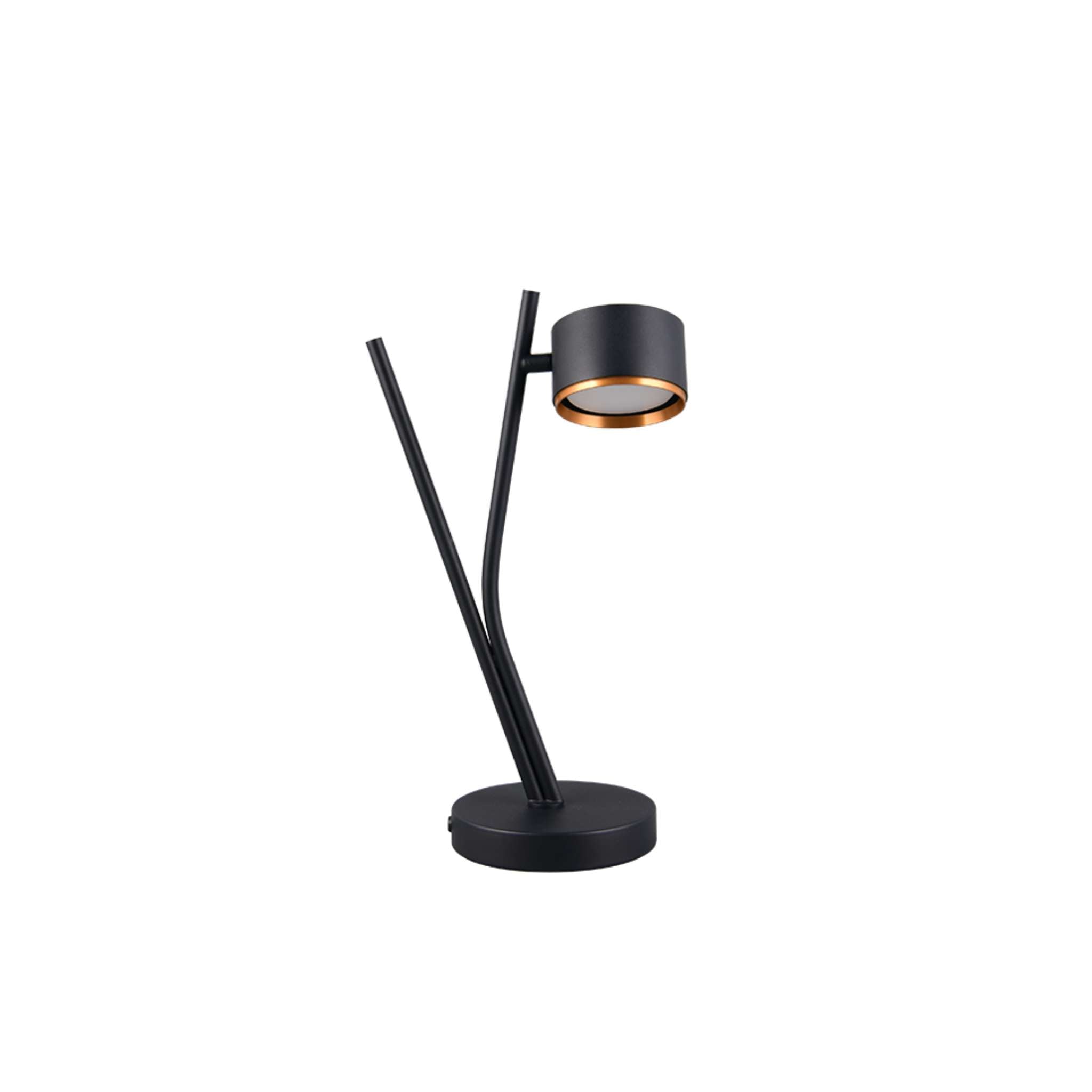 TRIO Coda table lamp GX53 - black/gold