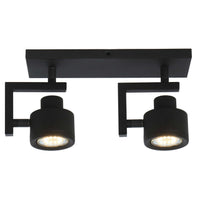Alenis 2 823302-02 - 2-piece spotlight - Sand black