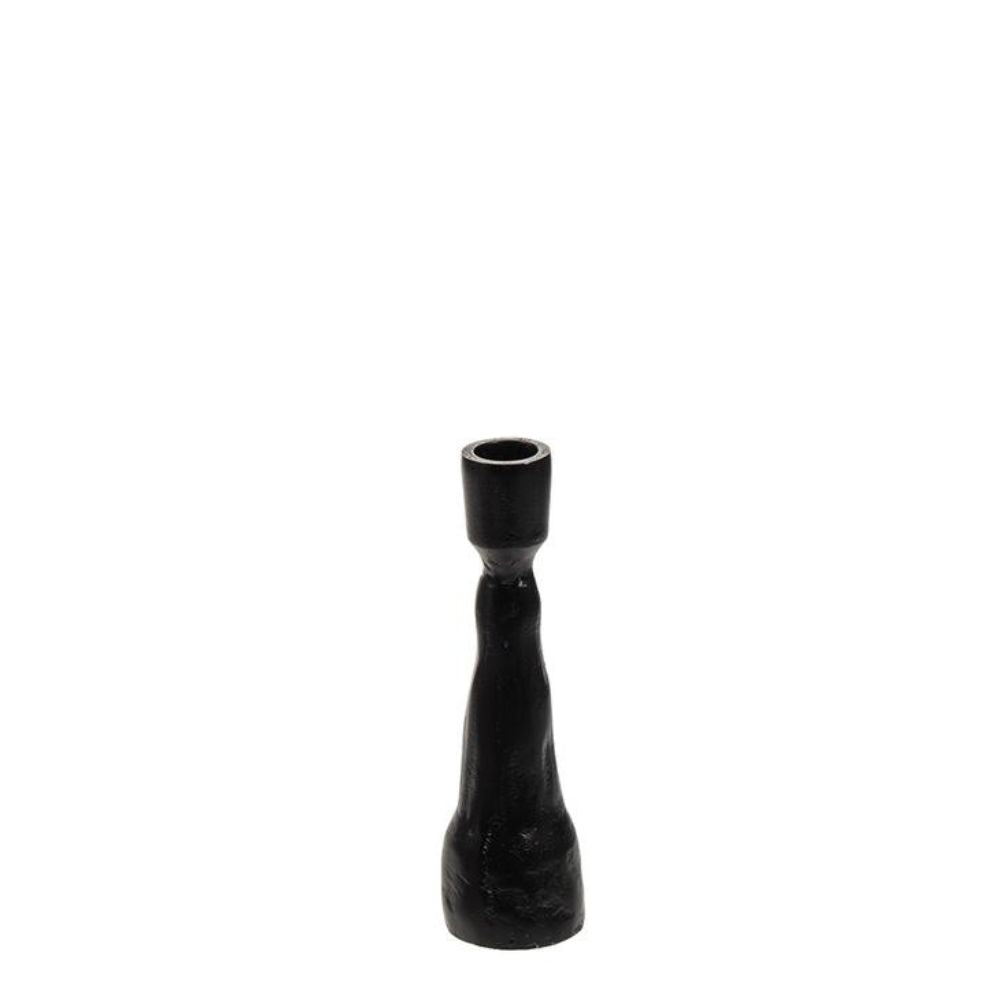 Kynttilänjalka 18cm musta NOIR.