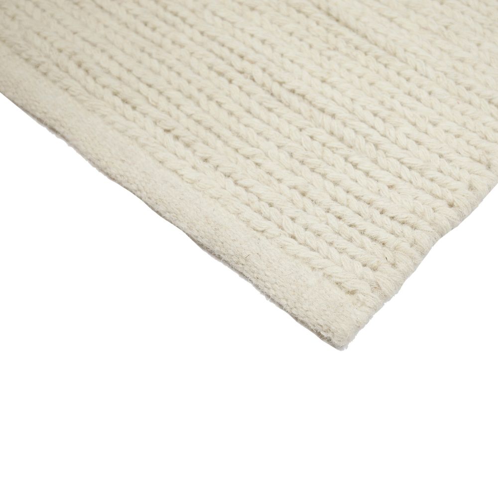 Anna villamatto - luonnonvalkoinen.