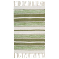 Arne Cotton rug - green