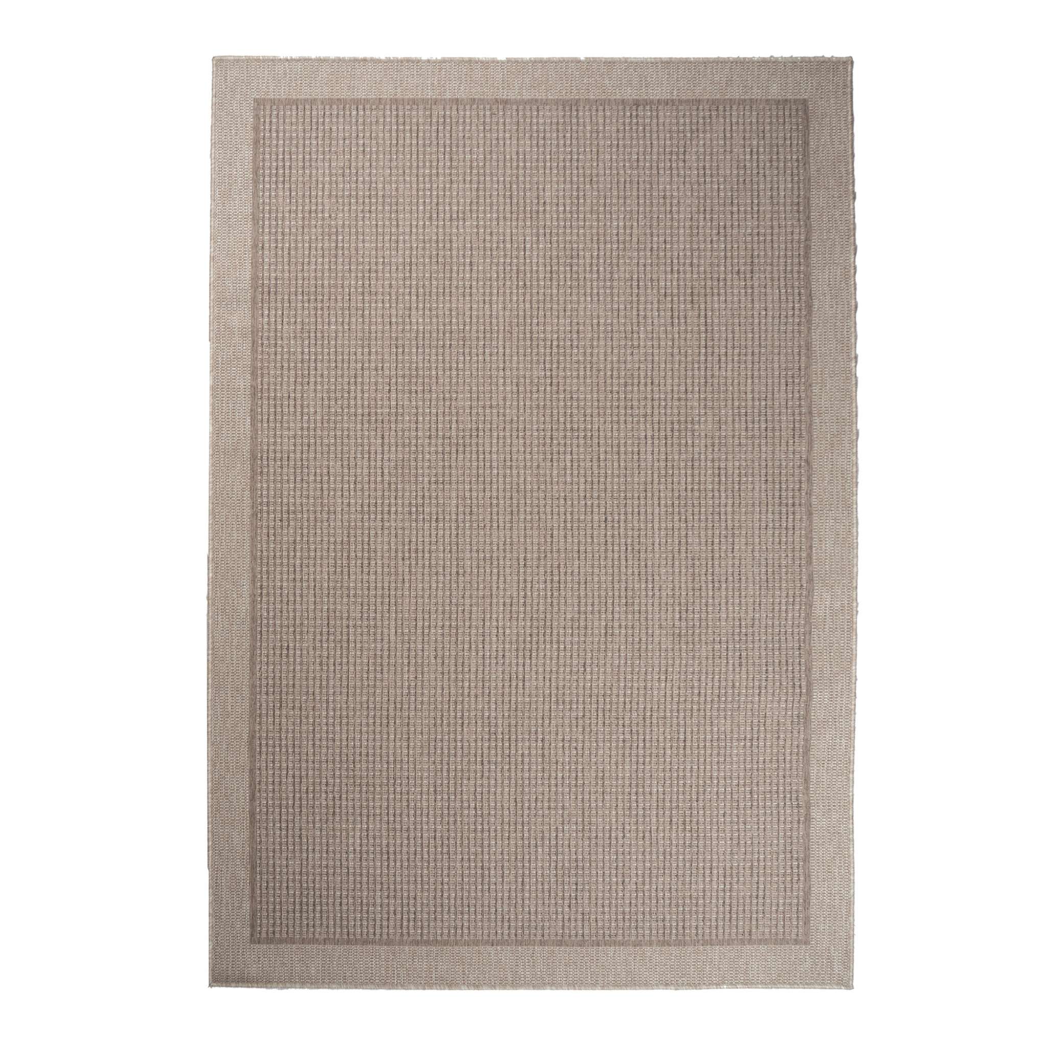 Ateena rubber backed Rug - Linen