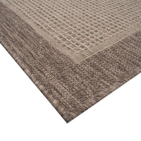 Ateena rubber backed Rug Roll - Light brown