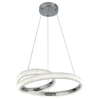 Auxerre 337101-06 - Pendant lamp - Chrome