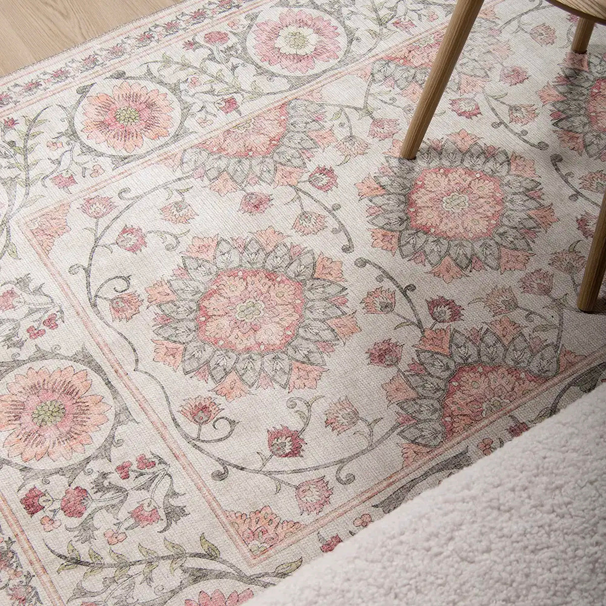 Botanic Flatweave rug - multicolor