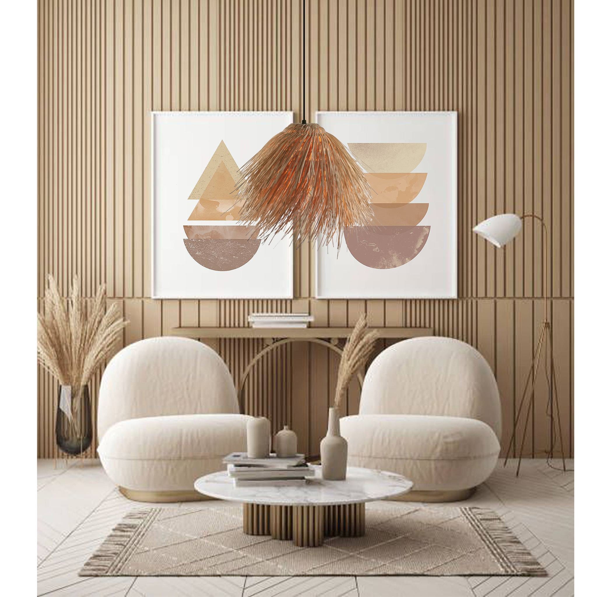 Brezze 344401-11 - Pendant lamp - Rattan