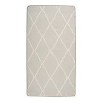 Carlos rubber backed Rug - light gray