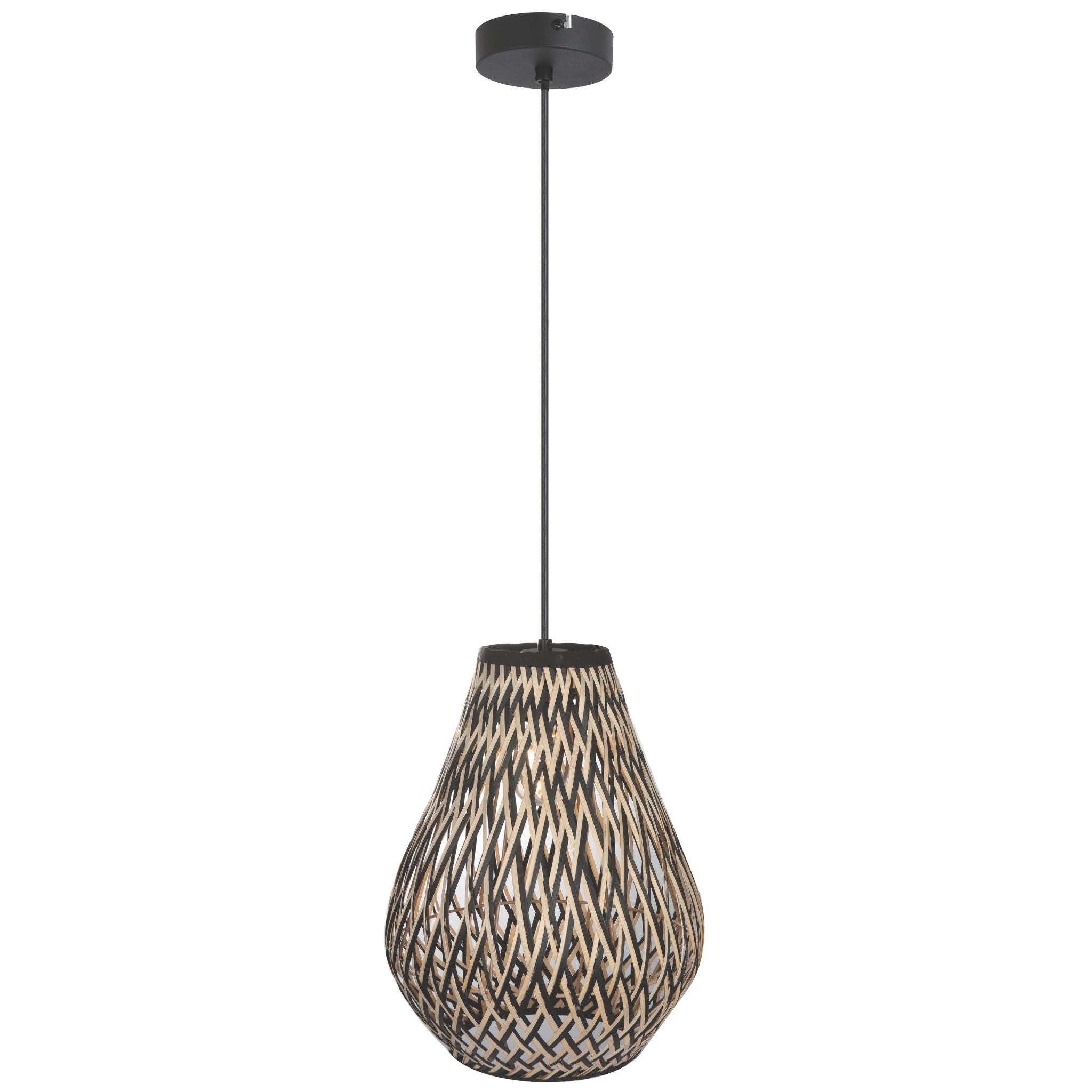 Carmina 342011-30 - Pendant lamp - Sand black