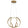 Clarence 335001-03 - Pendant lamp - Painted gold