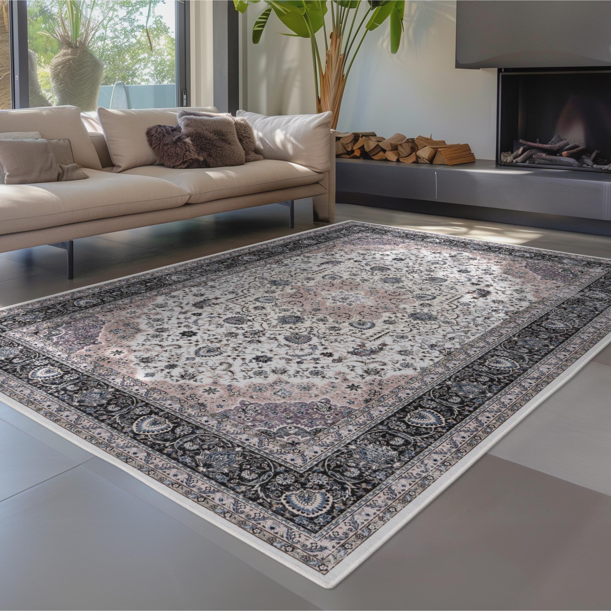 Dunya Oriental Rug - pink