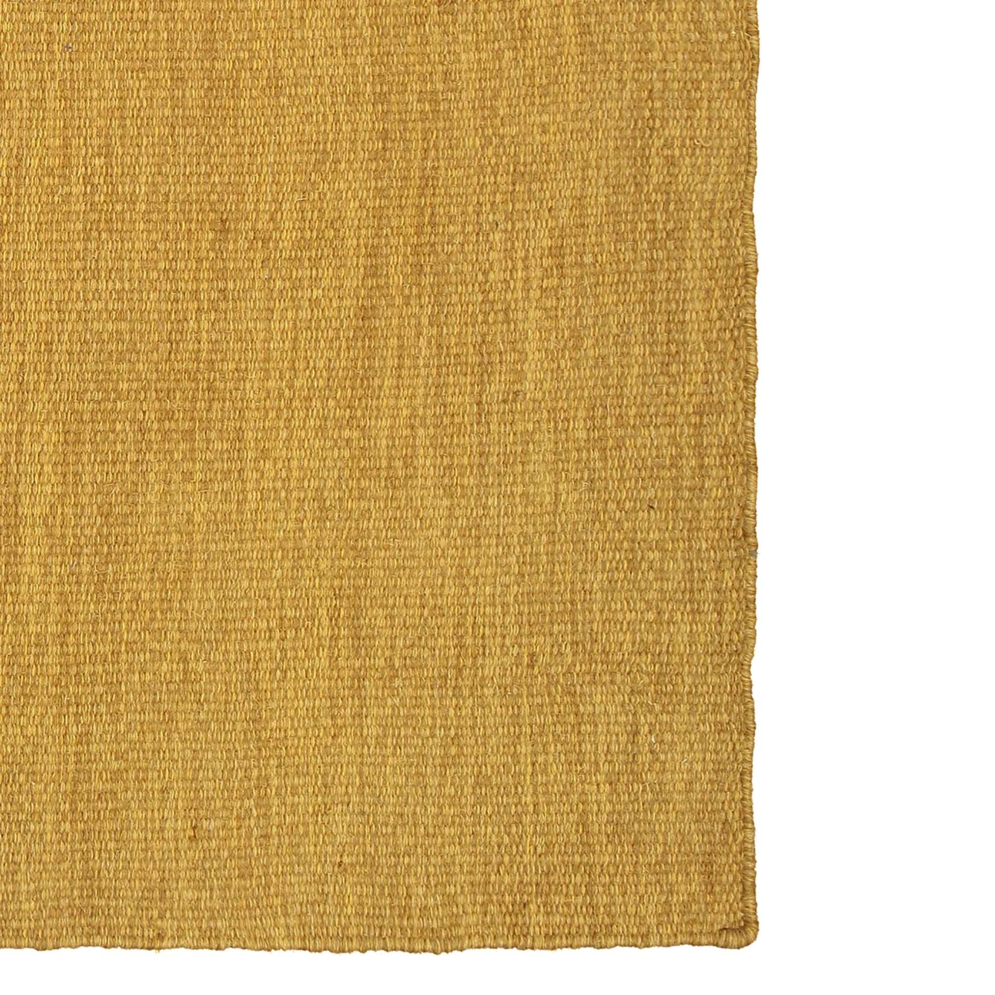 Finarte Norm Wool rug - Mustard