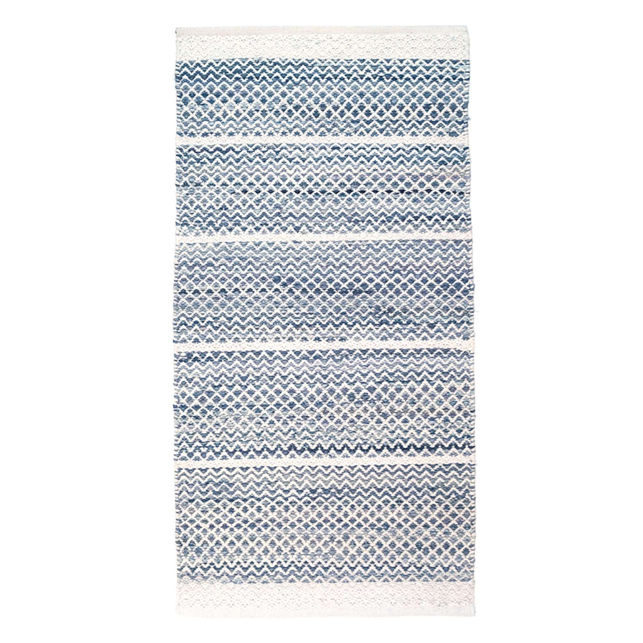 Finarte Usva Cotton rug - Blue