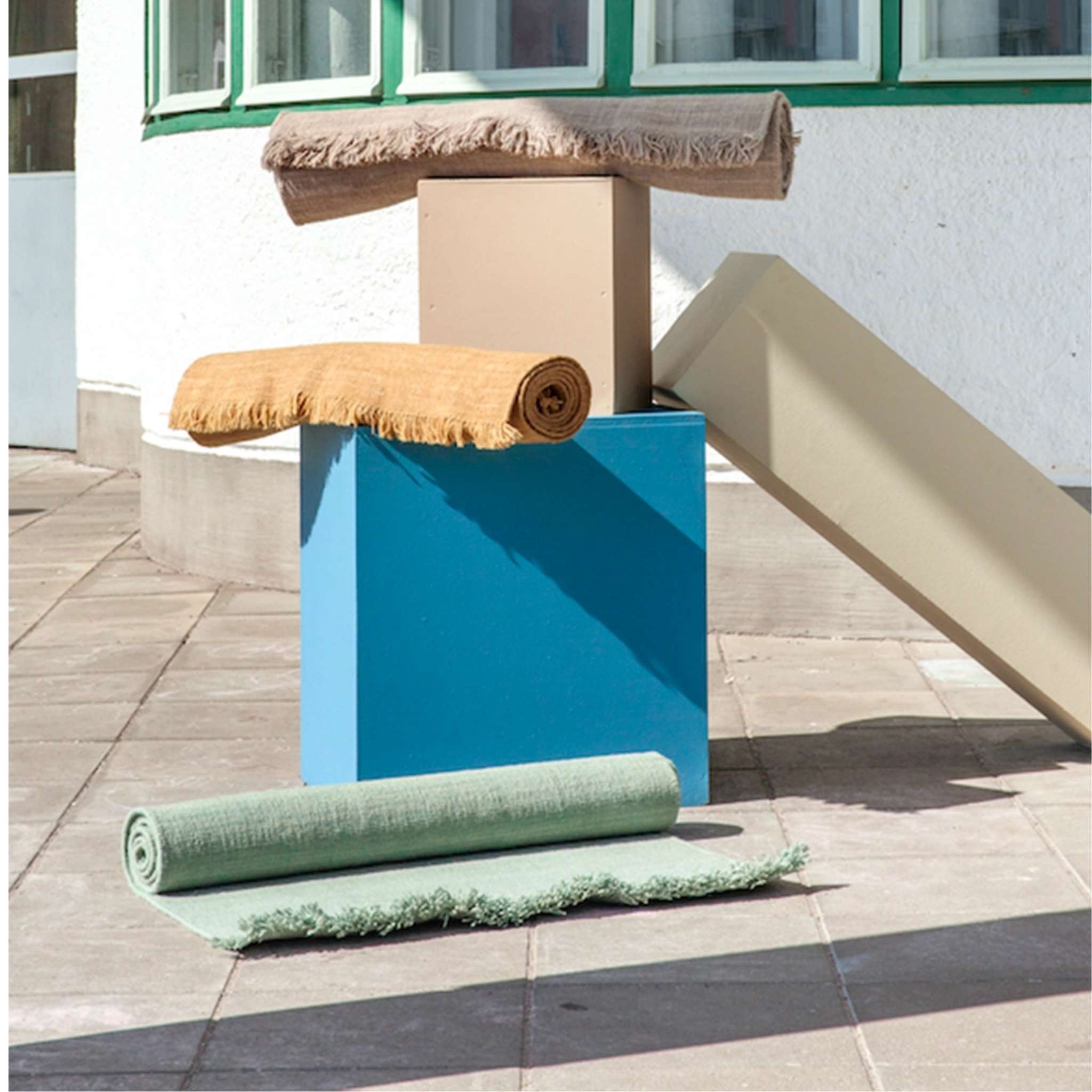 Finarte Vega Wool rug - Okra