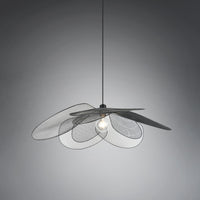 TRIO Fleure pendant lamp - matte black