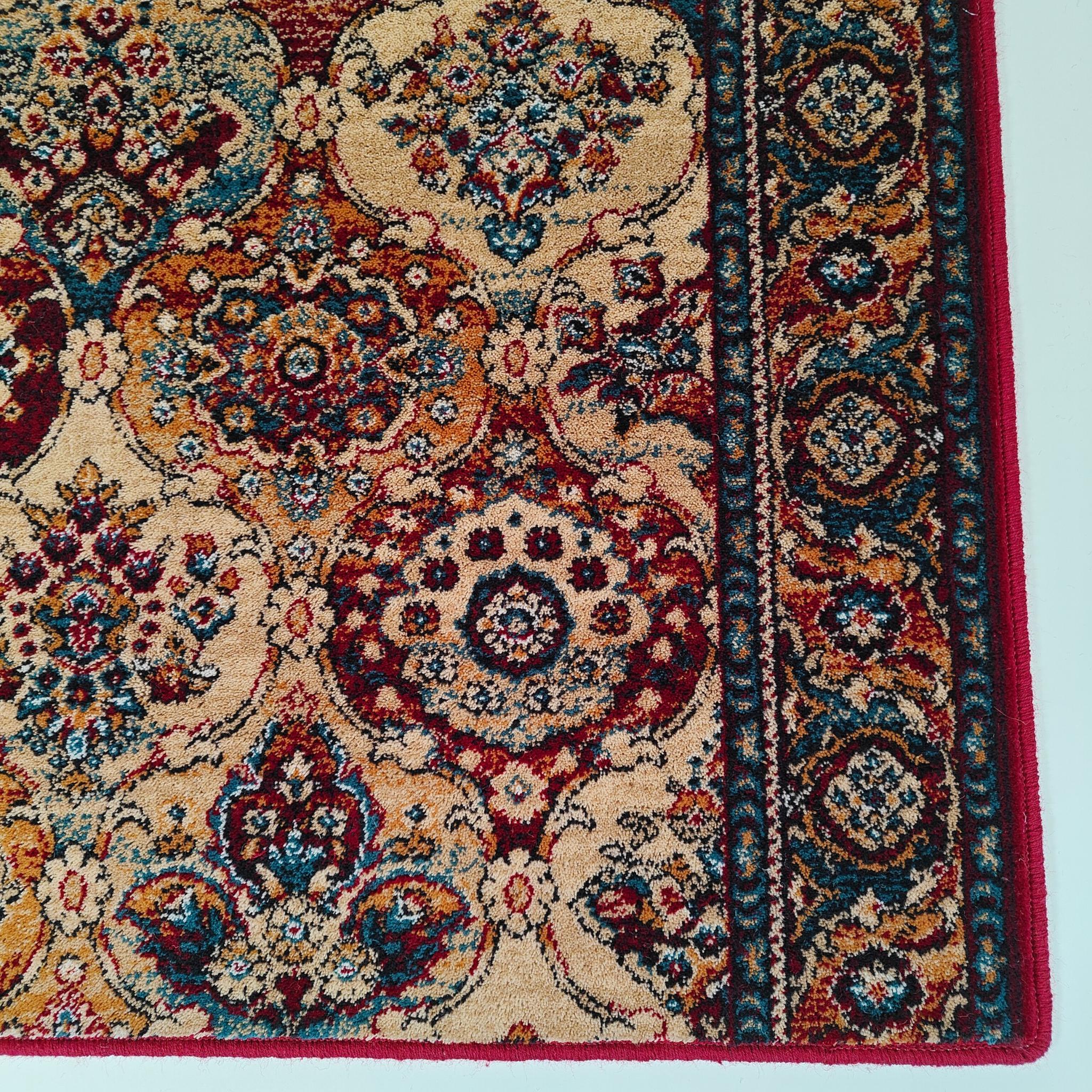 Forenza Oriental Wool rug roll - red