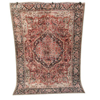 Gemma itämaistyylinen matto punaisena