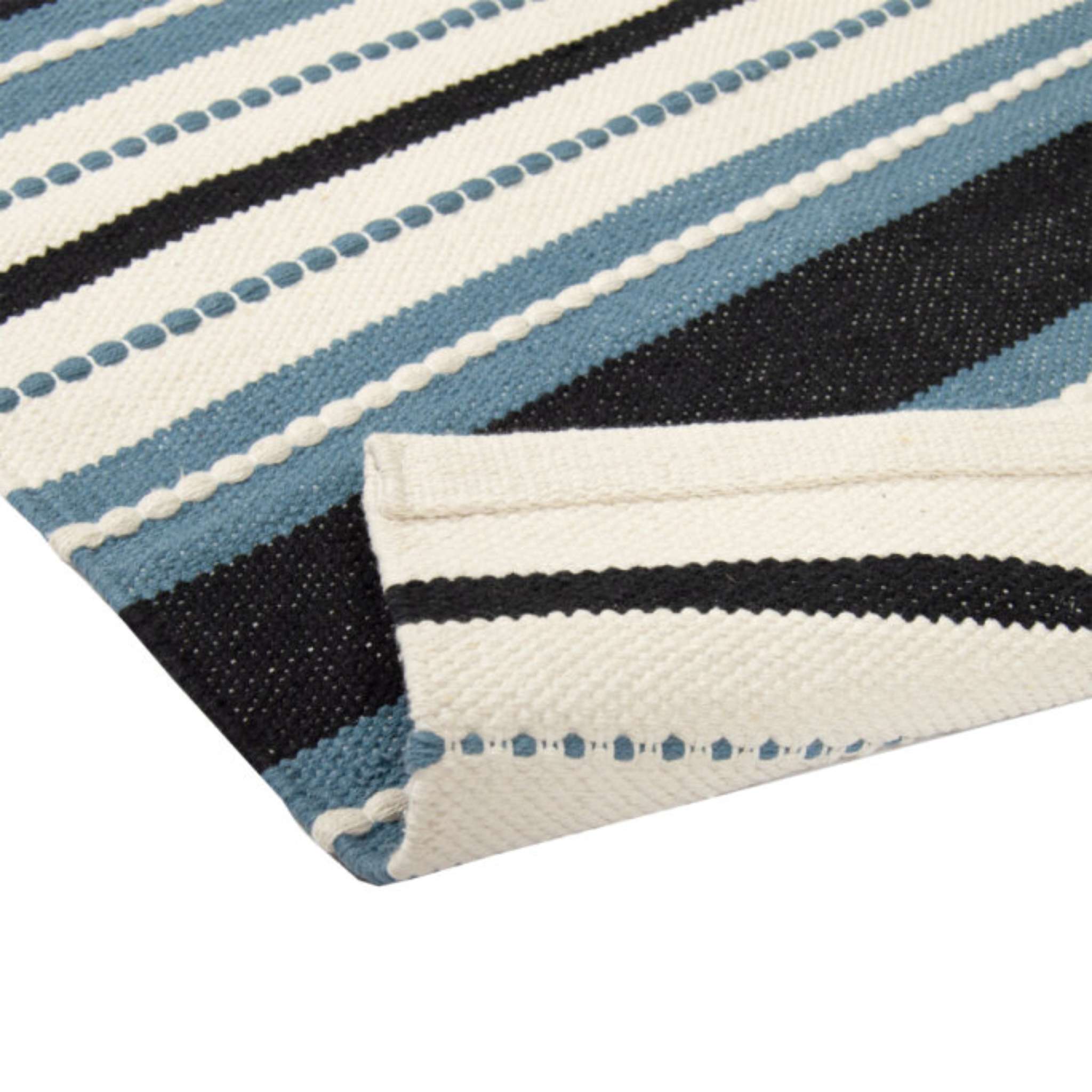 Heinävesi rocking chair rug - Blue