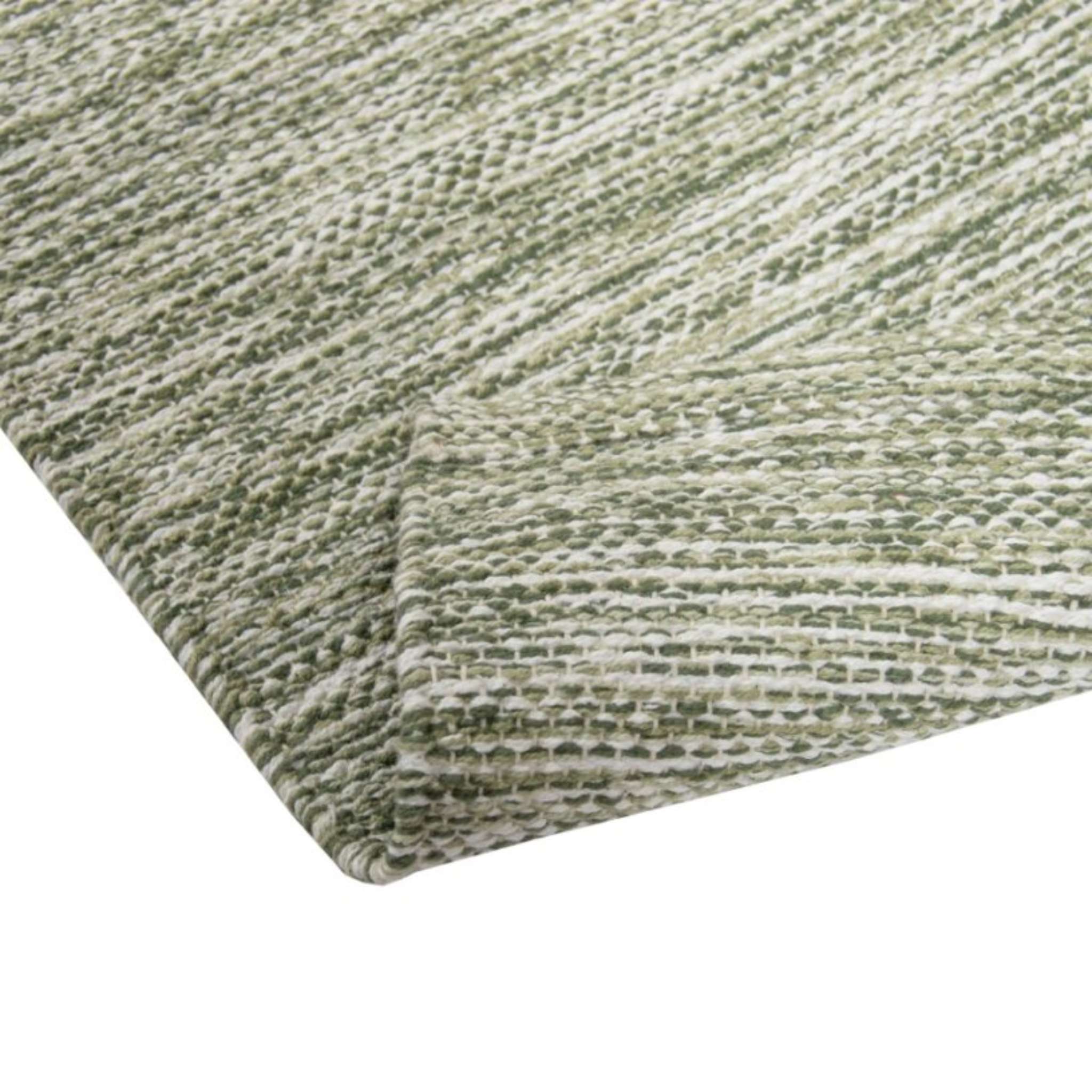 Heta Cotton rug - Green