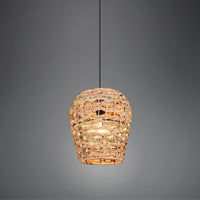 TRIO Jean pendant lamp - natural/sea grass
