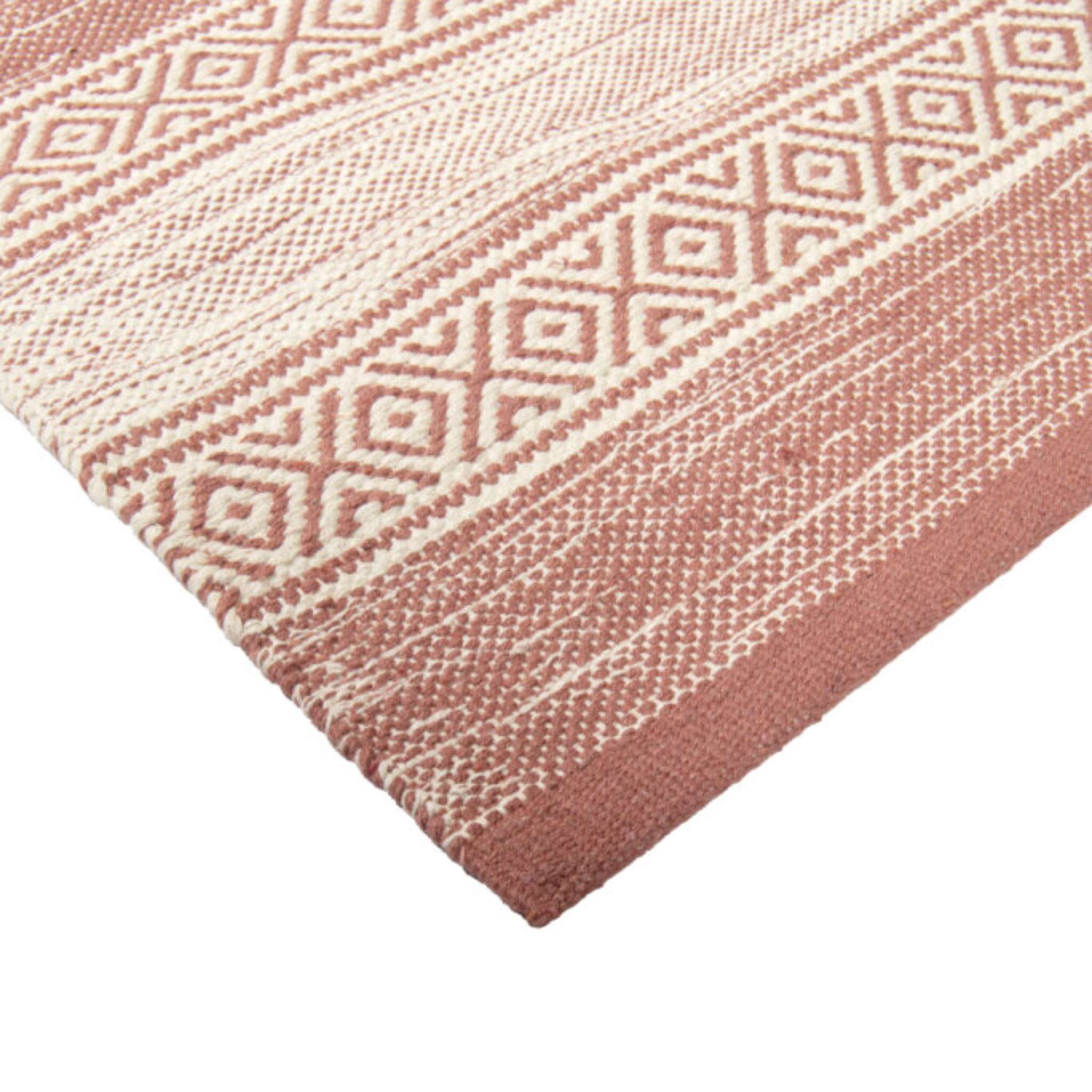 Jokilahti Cotton rug - Roosa