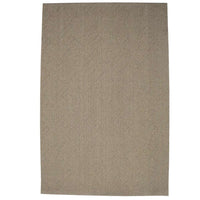 Kaarna sileäksi kudottu matto - ruskea.