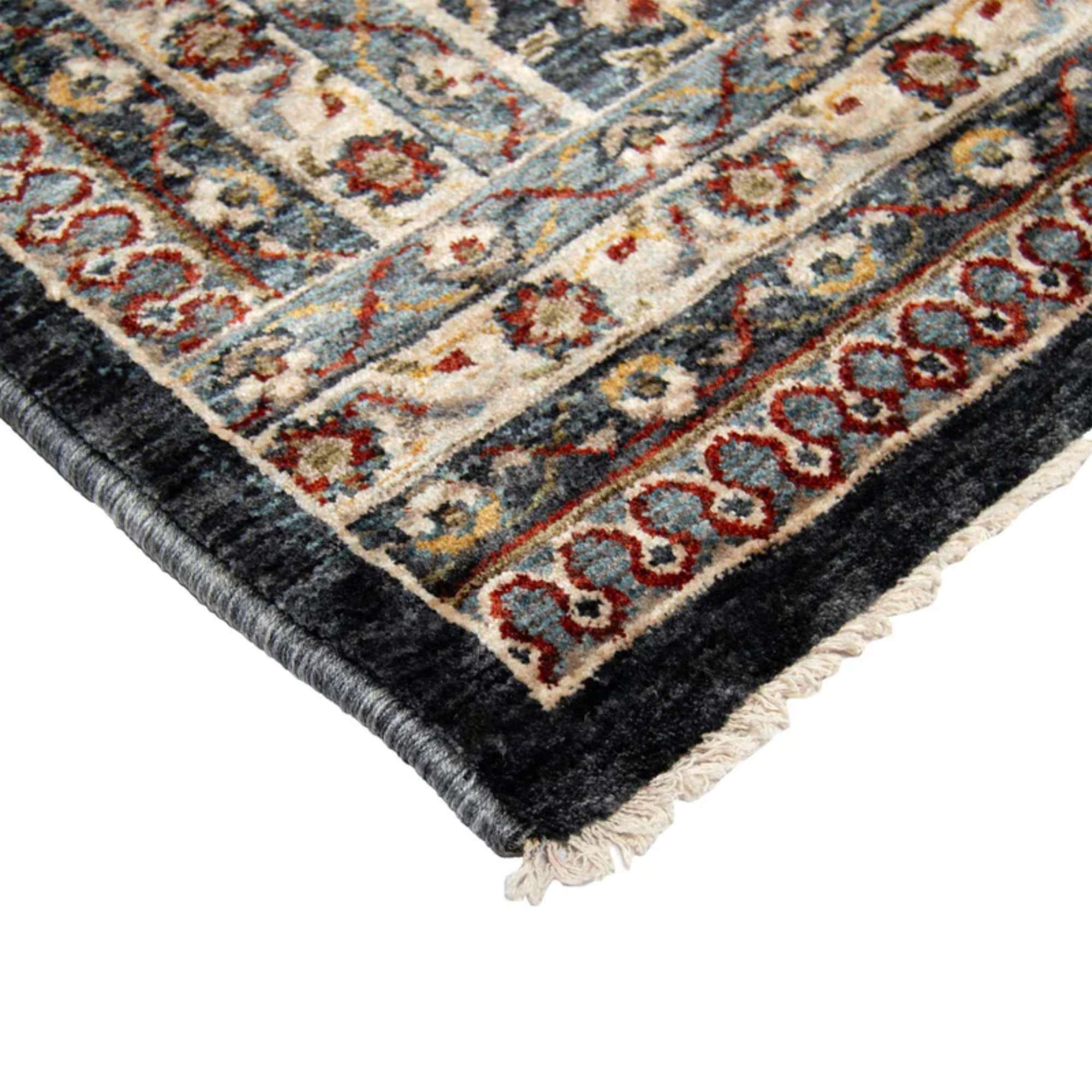 Karaz Oriental Rug - red-blue
