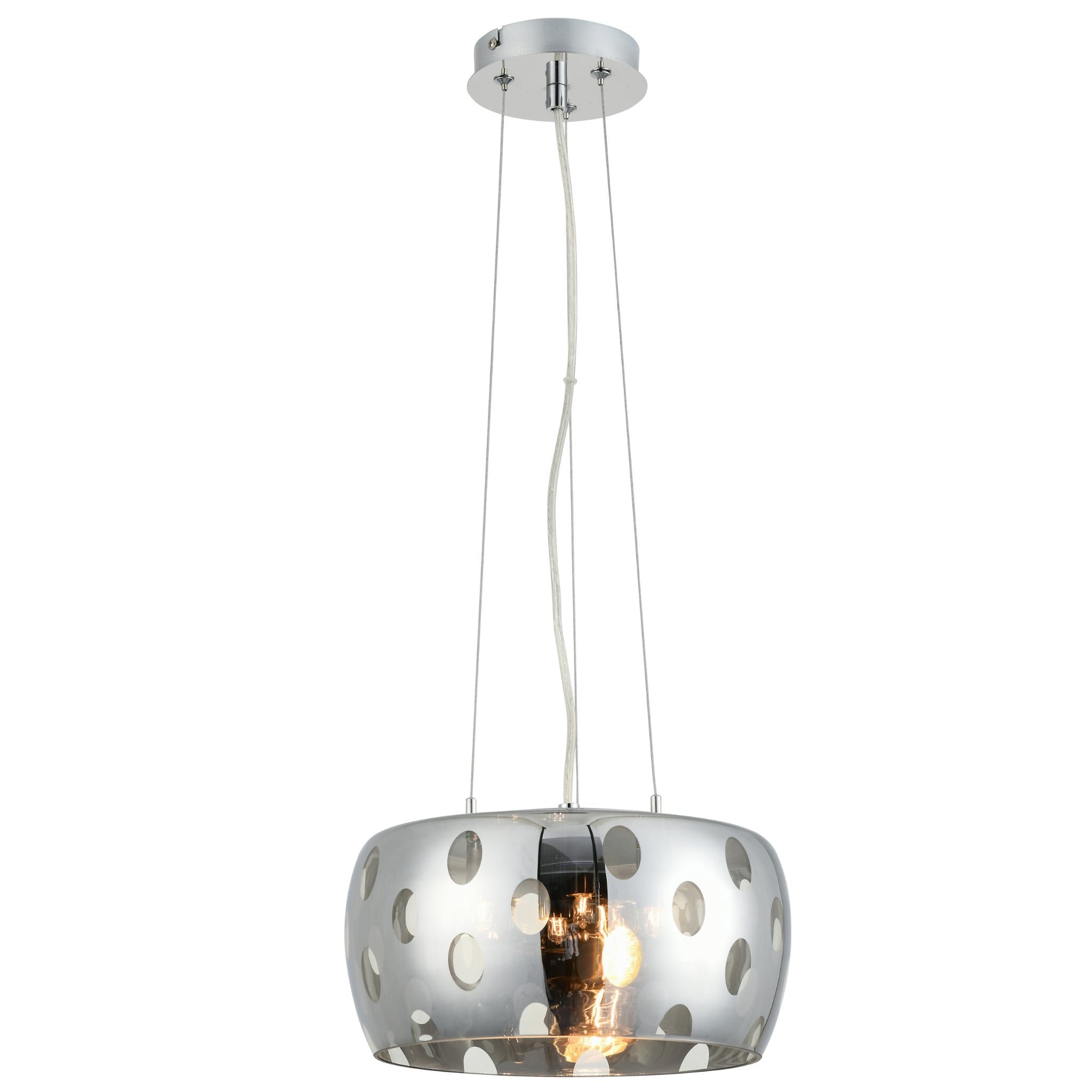Kilia 323904-06 - Ceiling light - Chrome - Glass