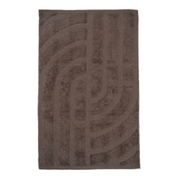 Laine kylpyhuonematto - ruskea.