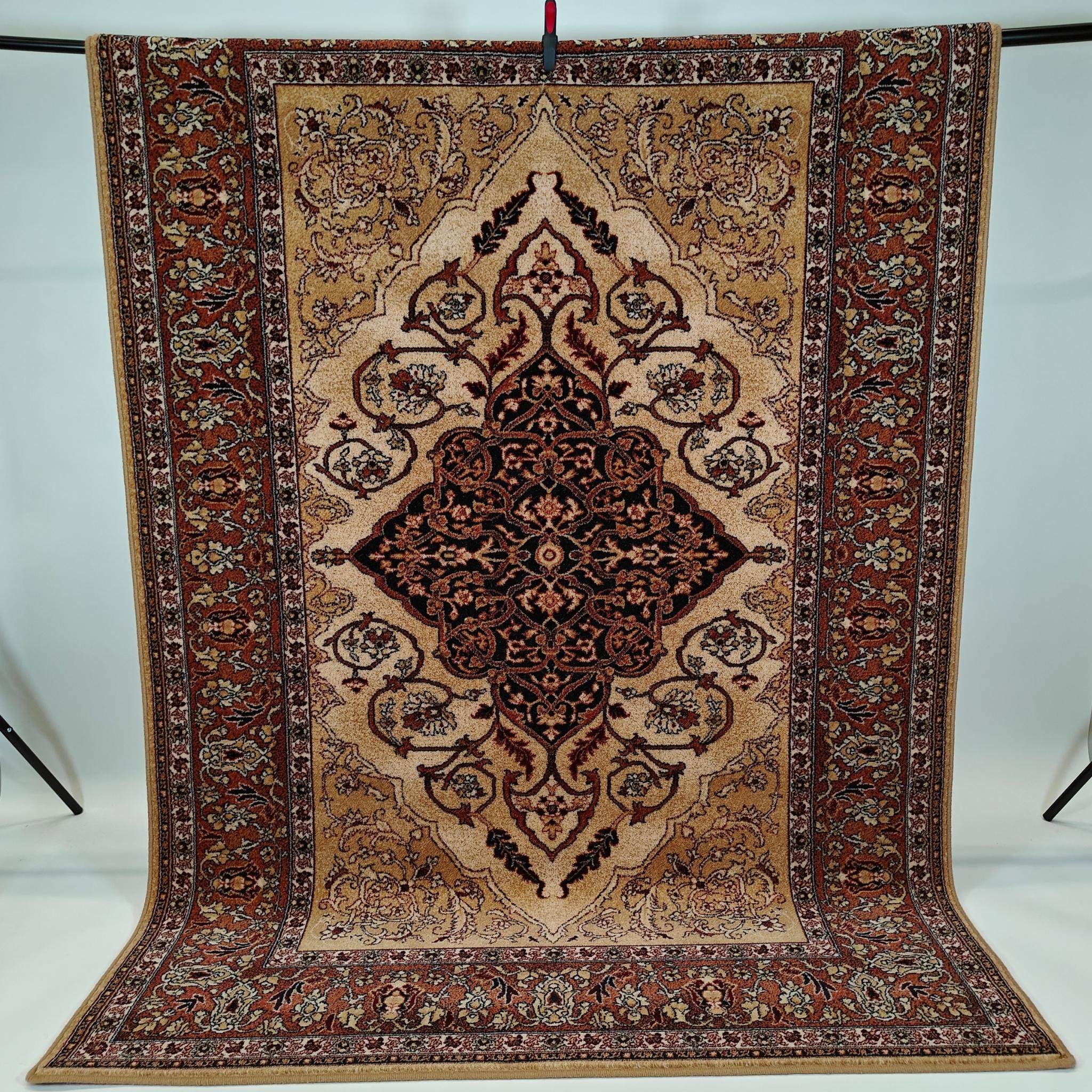 Leyla Oriental Wool rug - amber