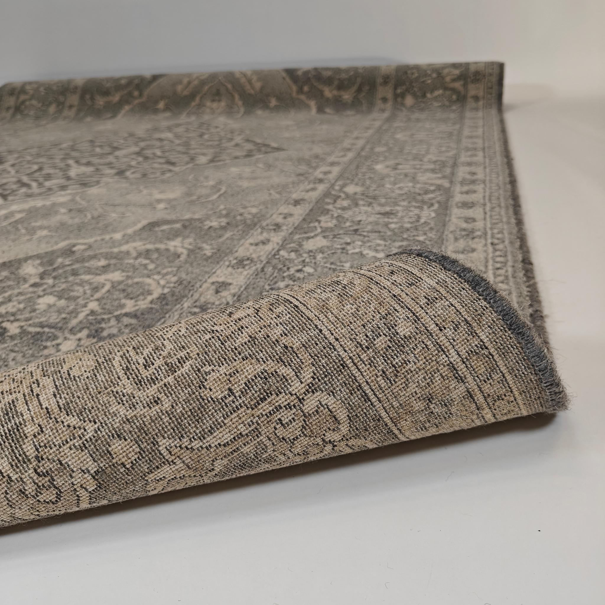 Leyla villamatto - tummanharmaa