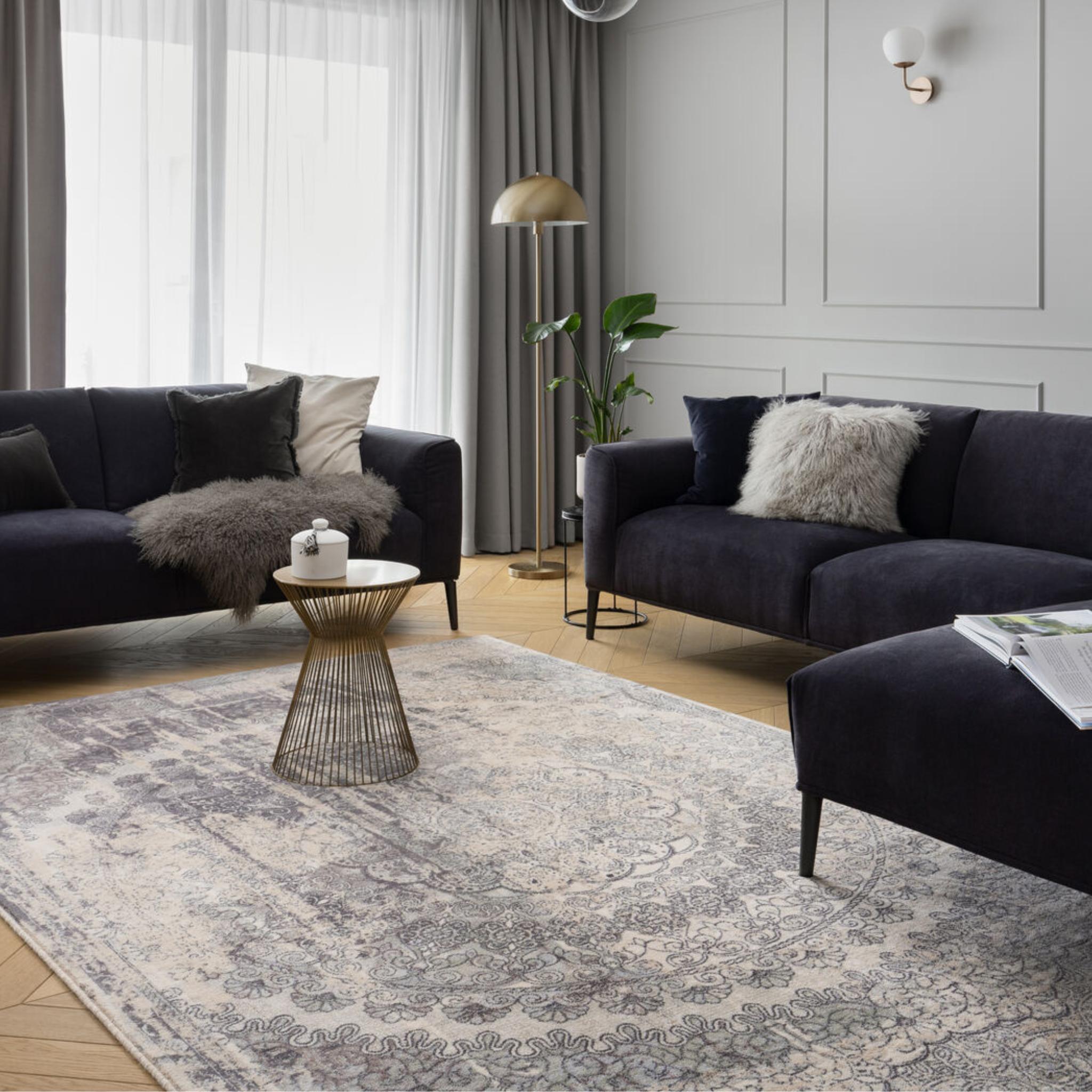 Lidius Oriental Wool rug - sand