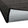 Lino rubber backed rug Roll - Black