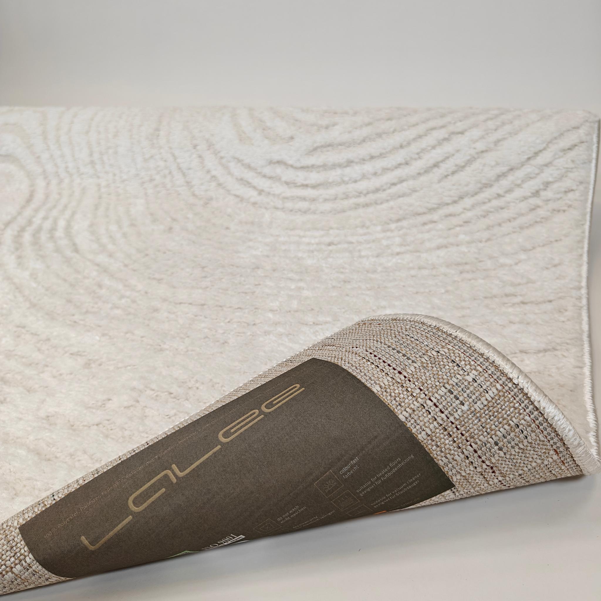 Lotus Pile rug - Natural white