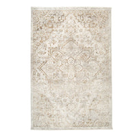 Luna Oriental Pile rug - white-beige