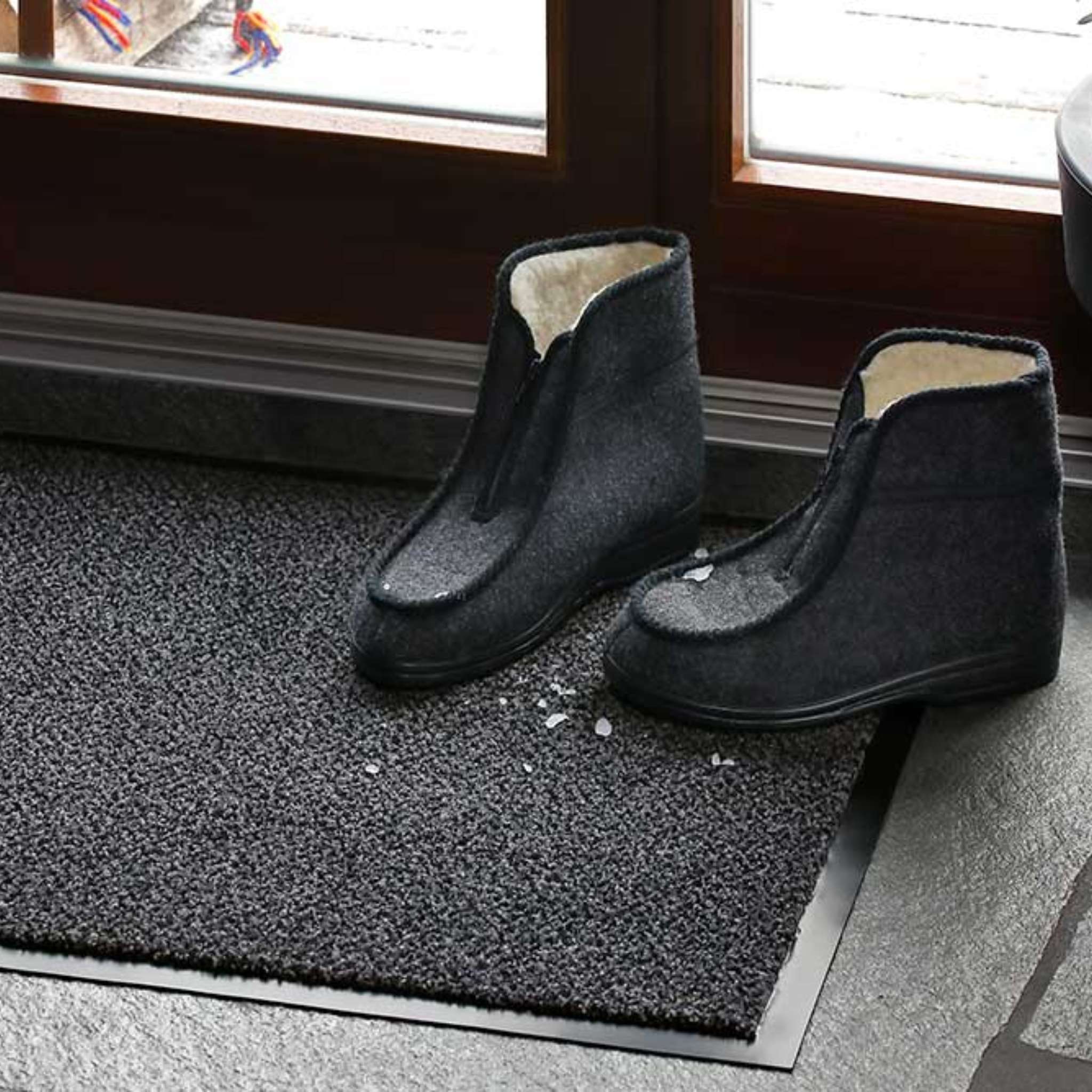 Narma JAVA entrance rug Roll - Gray