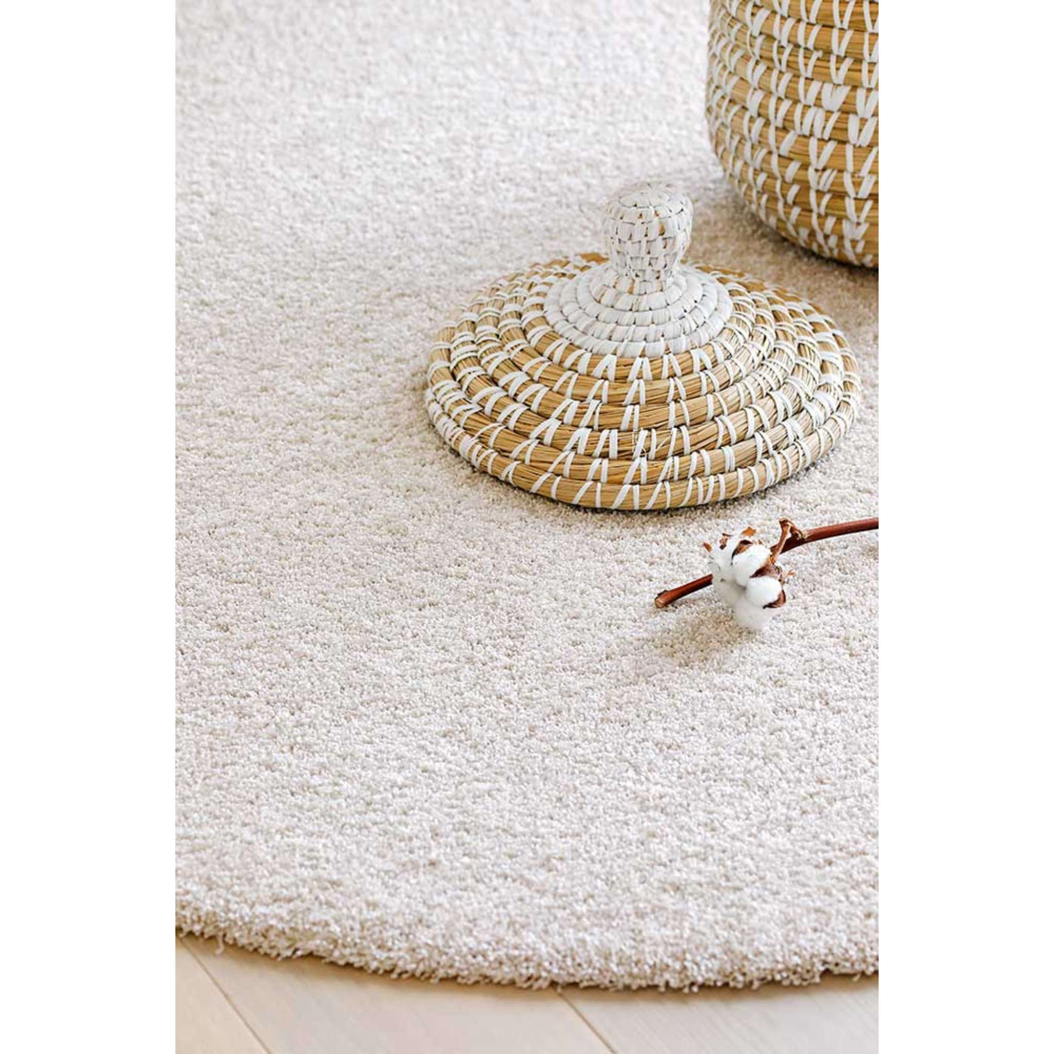 Narma JAZZ Pile rug - White