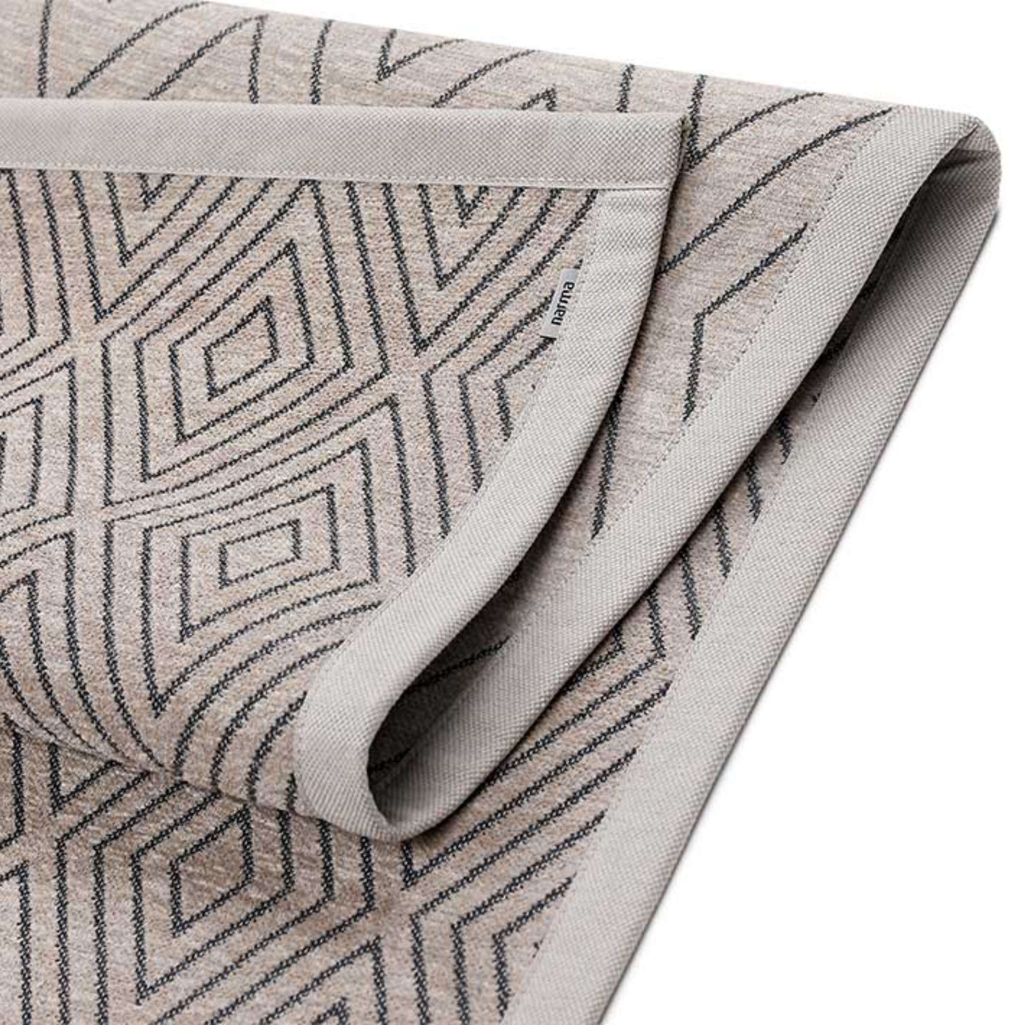 Narma KUNINGA double-sided Cotton rug - Beige