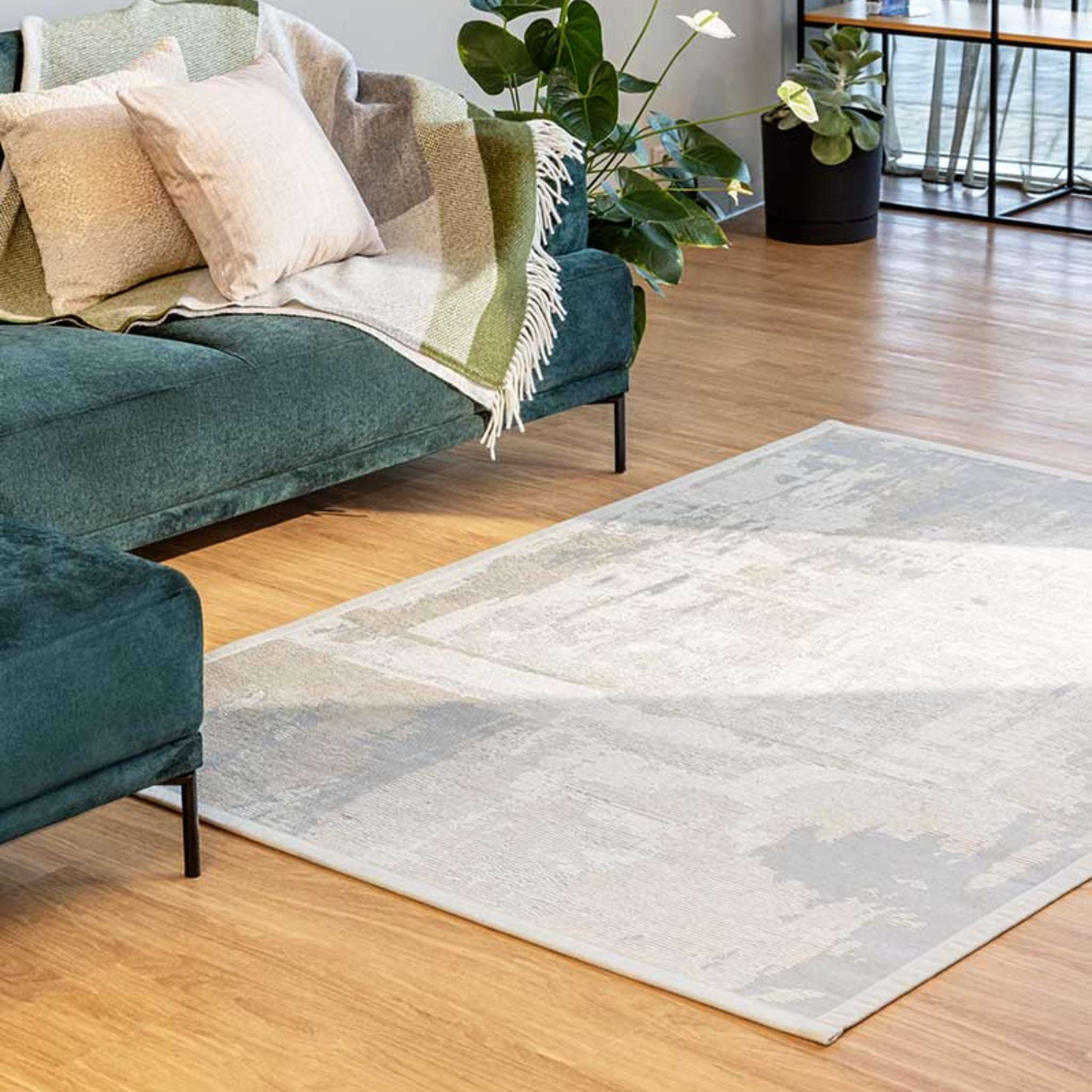 Narma NEDREMA double-sided Cotton rug Roll - Cream