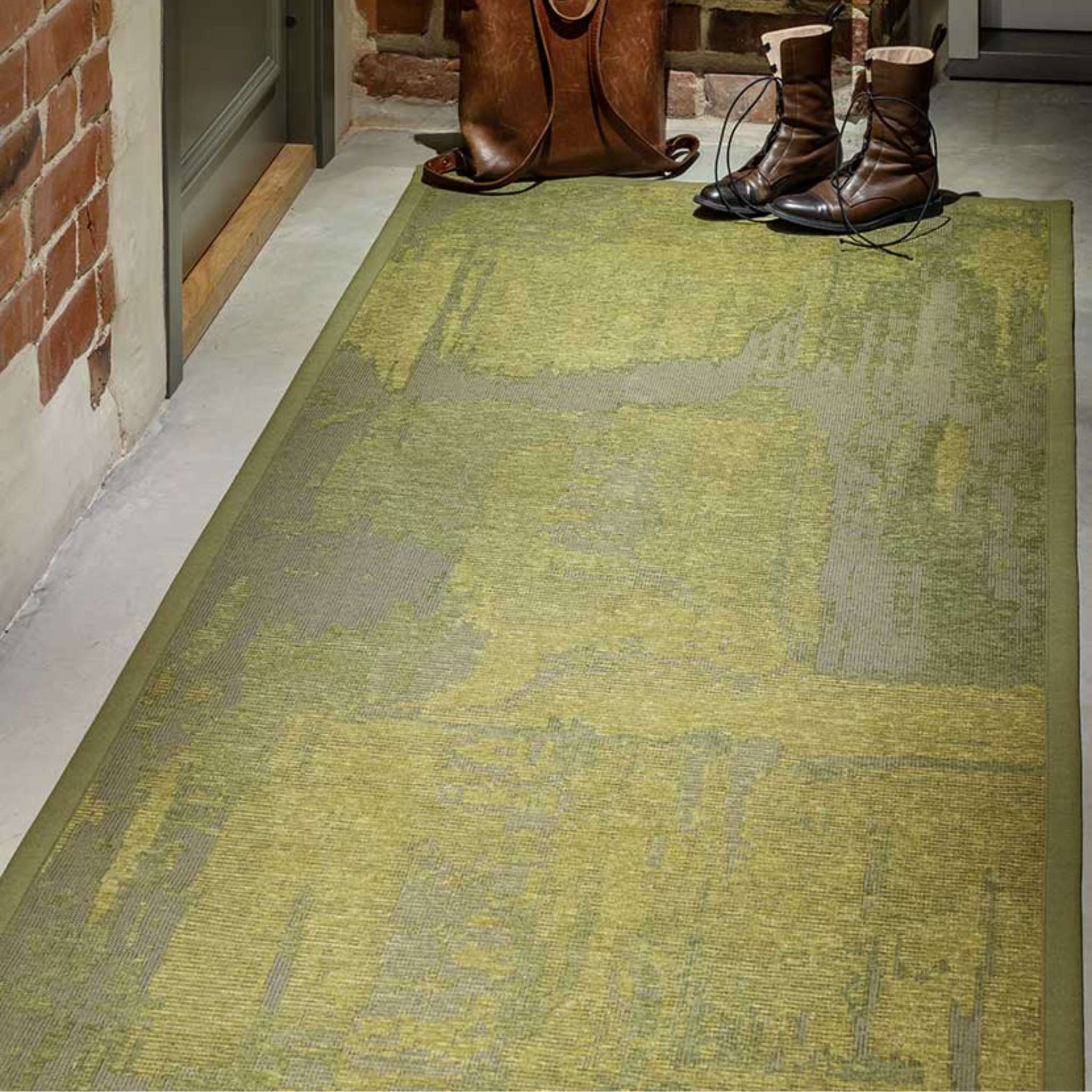 Narma NEDREMA double-sided Cotton rug Roll - Olive