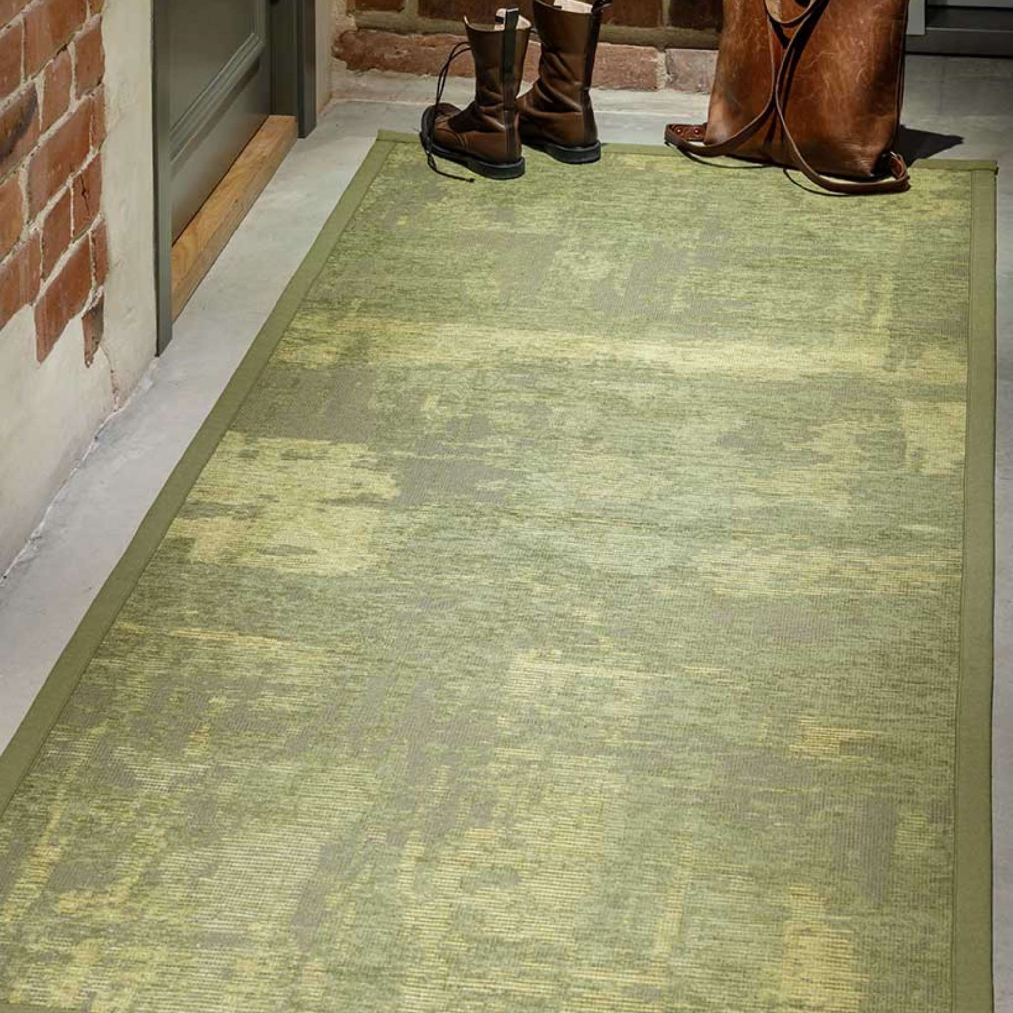 Narma NEDREMA double-sided Cotton rug Roll - Olive